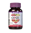 Bluebonnet Nutrition Ladies One Organic Vegetal Capsule, Whole Food Multiple, K2, Energy, Vitality, Non-GMO, Gluten, Soy & Milk Free, Kosher, 1 mês de fornecimento, cinza claro, 30 contagem