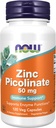 Agora Alimentos Picolinato de zinco, 120 cápsulas 50mg (2-Pack)