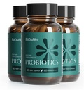 Bioma Probióticos - Saúde Digestiva Probiótico - Gut Suporte para homens e mulheres com Xylooligossacarídeos, Tributirina & Bifidobacterium - Vegan & Gluten Free - 180 Cápsulas Atrasadas-Release (fornecimento de 90 dias)