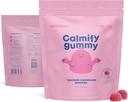 JoySpring Kids Magnesium Gummies - Pastilhas calmas para crianças - calma Magnesium Support Natural para crianças e adolescentes saborosa baixo açúcar calmante 60 Contagem