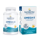 Naturals nórdicos Omega-3, sabor limão - 180 Gels macios - 690 mg Omega-3 - óleo de peixe - EPA & DHA - suporte imunológico, saúde do cérebro e coração, bem-estar ideal - Não-GMO - 90 Servings