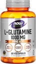 NOW Foods Sports, L-Glutamina, 1.000 mg, 120 Veg Cápsulas