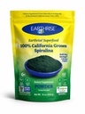Terrarise Spirulina Natural Powder 16 onças, Natural Premium Spirulina da Califórnia- Vegan, Gluten Free, Keto Friendly, Não -GMO Super Food alta em vitaminas e minerais. (1 LB)