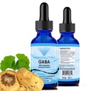 Absonutrix GABA com L-Theanina 290 mg, 4 Oz Liquid, 300 Servings, Made in USA, Absorção Rápida, Ingredientes Potentes de Qualidade, Não-GMO, GMP Certified Facility, Cruelty-Free Products