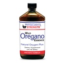 Força do médico Wild Orégano Essence - 12 fl oz - All-Natural Hydrosol - Suporta níveis de oxigênio - Não-GMO & Chemical Free - 12 Servings