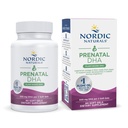 Naturals nórdicos Vegan Pré-natal DHA, Sem sabor - 60 Gels macios - 500 mg DHA baseado em plantas - apoia o desenvolvimento do cérebro em bebês e gravidez saudável - Não-GMO - 30 Servings