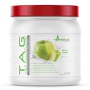 Nutrição Metabólica, TAG, Trans Alanyl Glutamina, 100% L-Glutamina Peptide Powder, Pre Intra Pós Treino Suplemento, 400 Grams (40 Servings) (Apple Verde)