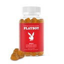 Playboy - Maca Root Gummies para mulheres e homens (60 Conde - Peach Flavored) - Aumentar a Vitalidade Sexual, Libido, Fertilidade - Maca Gummies Suplemento - 100% Natural, Vegan Non GMO - 4:1 Extrair Maca Peruana