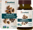 Himalaya Organic Triphala, fornecimento de 90 dias - Suplemento de saúde digestiva para limpeza de cólon & Ocasional Bloating e alívio da constipação - USDA Organic, Vegan, Non-GMO, Gluten Free, 688 mg, 90 Caplets