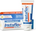 Instruções Saudáveis Instaflex Pain Relief Cream Entrega clinicamente estudado alívio de artrite, dor nas costas, Strains e dor articular e muscular (2 onças)