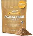 Sari Foods Organic Acacia Fiber Powder (30 onça): Natural, Alimentos integrais, Superalimento Prebiótico Baseado em Plantas para Gut Health