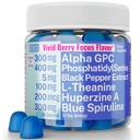 Alpha GPC Huperzina A FosfatidilSerina L-Teanina Azul espirulina Gummies Bioperina, Alpha-GPC Huperzina-A Fosfatidil Serina L Suplemento Teanina, Cápsulas em pó Comprimidos Suplementos Líquidos Alt