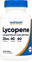 Licopeno de nutricosto (20mg) 60 Softgels - Sem glúten, sem OGM