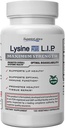 Labs Superior Lysine Imune Plus Lip, Clinicamente comprovada Lip Health & Support, L-Lysine Bound to HCI para Estabilidade Optimal & Absorção para Resultados Rápidos, Bioativo com Aditivos Zero Nocivo