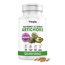 Vitapia Organic Alcachofra Extract Supplement - Liver Cleanse Detox & Repair, Saúde do fígado, Digestão, Apoio antioxidante - 120 Cápsulas Vegan, Não OGM, Gluten Free