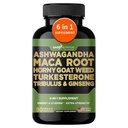 Gade Nutrition Ashwagandha com Maca Root, Erva Horny Goat, Suplemento Turkesterone, Tribulus Terrestris, Panax Ginseng 90 cápsulas vegetais para energia, resistência, desempenho.