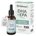 Dr. Fuhrman Vegan Omega 3 Vegan DHA+EPA Pureza Suplemento Líquido Feito a partir de Lab-Grown Algae Our Omega 3 Suplemento é refrigerado em Armazém até Enviou Citrus Flavor 60 Servings