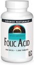 Fonte Naturals Ácido Fólico 800 mcg Suplemento dietético - 1000 Comprimidos