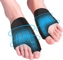 Foot Ice Packs Enrole o dedo grande do pé para alívio de Bunion Got Pain Alief, Reusable Cold & Heat Therapy Gel Foot Ice Pack Compress para dedos artríticos, Inchaço, Fasciite, Lesões esportivas, Recuperação pós-cirurgia