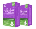Azendus Mood 400mg 2-Caixas de S-Adendosilmetionina Butanodissulfonato (SAM-e) 120 Comprimidos entéricos revestidos - Vegan, Sem glúten, Sem soja
