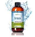 Suplemento de ferro líquido para mulheres - Gotas de ferro sublingual de alta potência - Vegan líquido - sabor sem gosto - Suplemento Premium para homens, mulheres e crianças - 8 onças - Nutrinoche