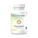 Dr Clark Suplemento de vitamina C 1000mg - Sem glúten, suporte de imunidade, antioxidante potente, suporta a função cerebral, promove a formação e reparação de tecidos, 100 Cápsulas de Gelatina