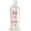 ProT Gold Colágeno Líquido Protein Shot, 17g Clear Protein Nano-Hydrolyzed Grass Fed Colágeno, 2g Arginina para suporte de ferida, Glúten livre, Açúcar livre, 0g Carbs, Não OGM, Berry, 30 fl oz garrafa