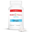 Cérebro Básico Opti D3 Plus - Vitamina D3 5000 UI com K1, K2 e Magnésio - Suplemento de suporte cerebral para humor, mente, memória - Osso, músculo e saúde imunitária - Sem glúten, sem soja e sem leite