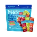 Hydrant - Hydration Powder Variety Pack, 30 pacotes de reidratação instantânea de eletrólitos individuais - Mistura de bebida de baixo açúcar para uso diário, viagens e exercícios