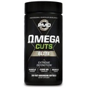 PMD Sports Omega Cortes Elite -Fat Loss-Muscle Defining Formula - Ómega Fatty Acids, MCT's e CLA para definição e manutenção muscular - Keto Friendly Para Mulheres e Homens - Estimulante Livre (180 Softgels)