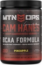 MTN OPS Cameron Hanes BCAA Pó Manter Hammering Series, 2:1:1 Aminoácidos Suplemento Pó para Recuperação Músculo Rápido e Reparação com Zero Açúcar e Glúten Livre - 30-Serving Tub