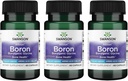 Swanson Boron de Albion - Boroganic Glycine Supplement Supplement Supporting Joint Health & Bone Health - High Absortion Formula May Support Global Balance - (60 cápsulas, 6mg cada) (3 embalagem)