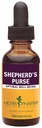 Herb Pharm certificado pastor orgânico bolsa extrato líquido, 1 Oz