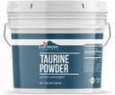 Elementos naturais Taurine pó 1 Balde de Galão, Suplemento dietético, Sem aditivos