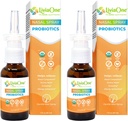Spray nasal LíviaOne, Spray Sinus Probiótico Baseado em Plantas All-Natural 1 Fl Oz (Pacote de 2)