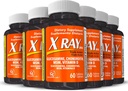 X Ray Dol Tripla Ação Suplemento de apoio conjunto com Glucosamina 1500mg, Condroitina 800mg, HSH 750mg e 5X Vitamina D para articulações saudáveis, ossos e cartilagem - 60 contagem por garrafa - 6 Pack