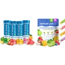 Venture Pal Sugar Free Electrolyte Powder Packets & Mastigable Fast-Melt Electrolyte Tablets, Sport Electrolyte para correr caminhada Cycling Sports Nutrition