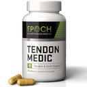Tendon Medic Joint & Tendon Support Supplement – Mobility & Flexibility Formula – Cápsulas naturais não-GMO para alívio da dor conjunta, tendonite, artrite e recuperação muscular – 60 Caps