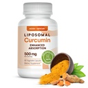 Liposomal Curcumina Cúrmica 500mg - 60 Curcumina Cúrmica Suplementos Cápsulas