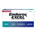 Pacific Health Endurox Excel suplemento de desempenho natural, aumenta o metabolismo e constrói resistência com Ciwujia (Ginseng) Raiz - 60 Caps