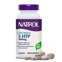 Natrol 5-HTP 100mg, suplemento dietético ajuda a apoiar um humor equilibrado, 90 comprimidos de liberação de tempo, 22-45 fornecimento dia