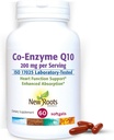 NEW ROOTS HERBAL CoQ10 Suplemento Coenzyme Q10 (60 Softgels) 200 mg Doutor Naturopático Formulado para a Saúde do Coração e Apoio Energético