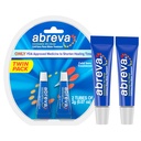 Abreva 10 Porcent Docosanol Tratamento de Docosanol Frio, Trata o seu Blister de Febre em 2,5 dias - 0,07 oz Tubo x 2