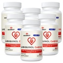 Ubiquinol CoQ10-600mg-Softgel, suplemento ativo Coq10 Ubiquinol com vitamina E & Omega 3, 6, 9, alta absorção-Coenzima-Q10, poderoso antioxidante para produção de energia, testado, 360 contagem