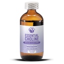 Citrato de colina essencial - Suplementos de colina líquida para o cérebro, memória, foco - Suplemento de colina 650Mg - Biodisponível Alcalinizante Colina líquida melhora a suplementação de magnésio