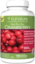 trunature Cranberry 650 mg, 140 Cápsulas Vegetarianas (2 Embalagem)