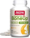 Jarrow Fórmulas BoneUp Vegetariano - 120 Comprimidos - Vegetariano / Vegan Suplemento para a saúde óssea Vegan - Fontes amigas de vitamina D3, vitamina K2 (como MK-7) e cálcio - 60 Servings