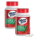 Mover Grátis Avançado Glucosamina Chondroitin HSH Suplemento Conjunto de Suporte, Suporta Mobilidade, Conforto, Força, Flexibilidade e Osso, 120 Comprimidos/40 Servidores (2 Pacote)