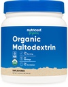 Nutricost Maltodextrina Orgânica Pó 1lb - Sem glúten, Não-GMO