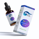 Vitamina D3 & K2 + MCT Óleo e Omega 3: gotas líquidas para o sistema imunológico, função cerebral e energia (sem enchimento, não-GMO, 2 Fl Oz)